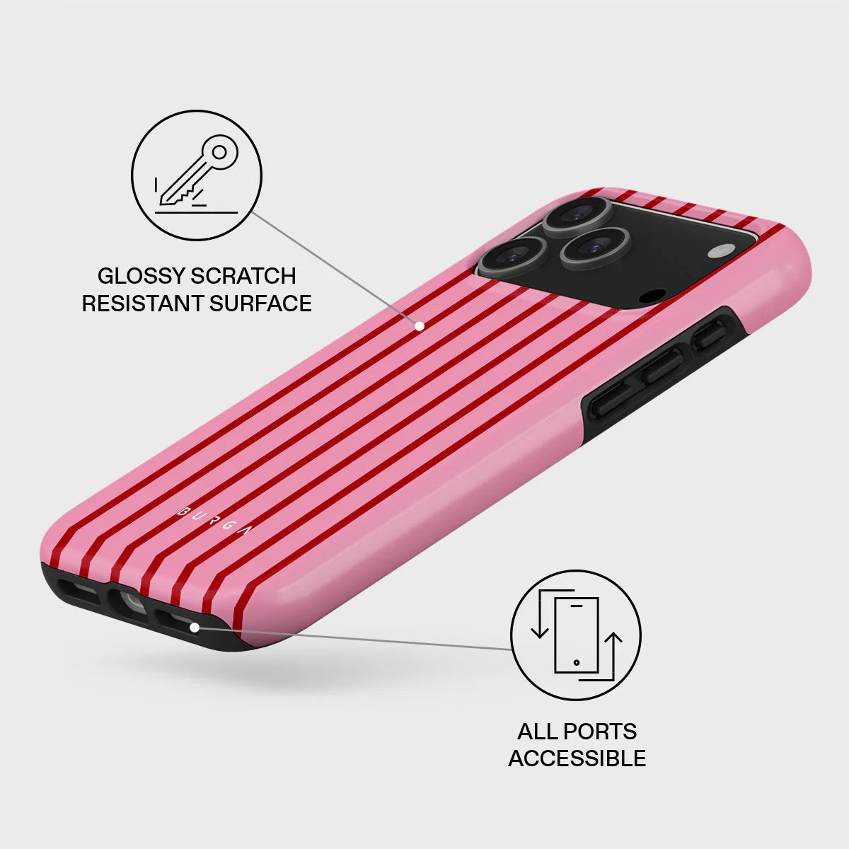 Kryt pro iPhone 17 Pro Max Burga Favorite Bikini Tough MagSafe Case - bikini - iSTYLE CZ