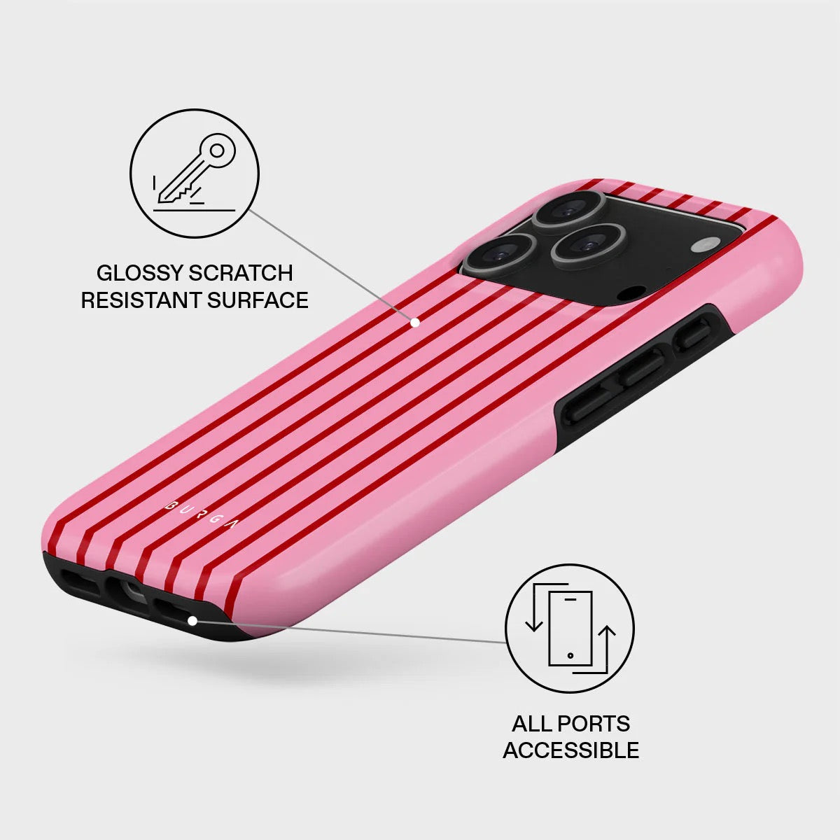 Kryt pro iPhone 17 Pro Burga Favorite Bikini Tough MagSafe Case - bikini - iSTYLE CZ