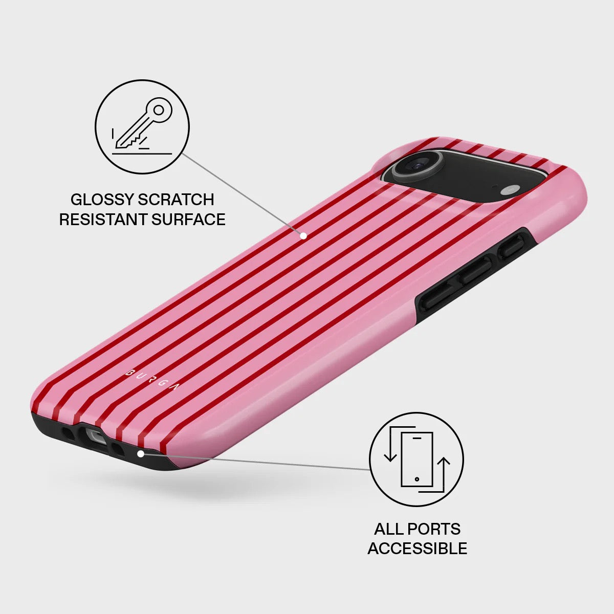 Kryt pro iPhone Air Burga Favorite Bikini Tough MagSafe Case - bikini - iSTYLE CZ