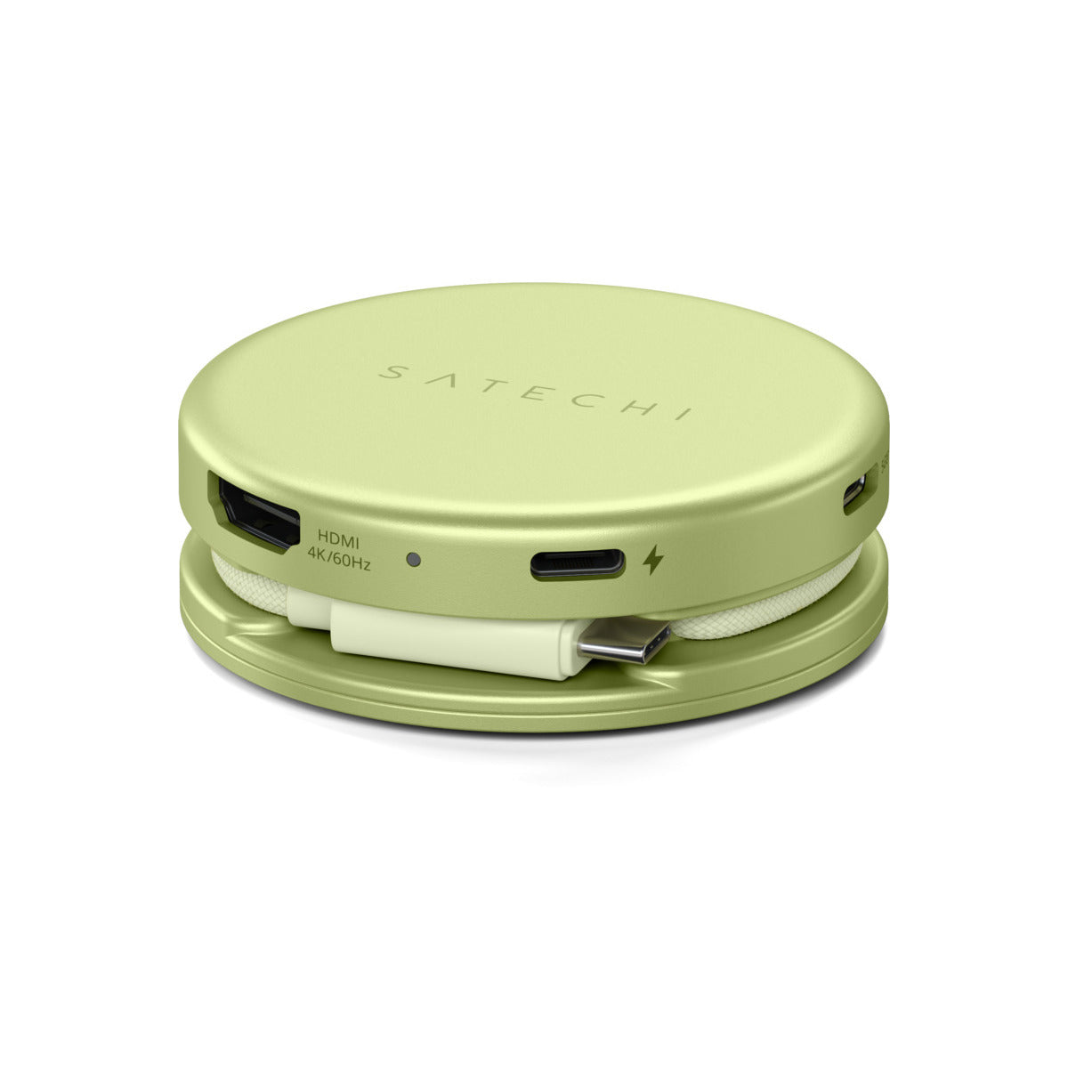 Satechi OntheGo 5-in-1 Multiport adaptér - citrusově žlutý