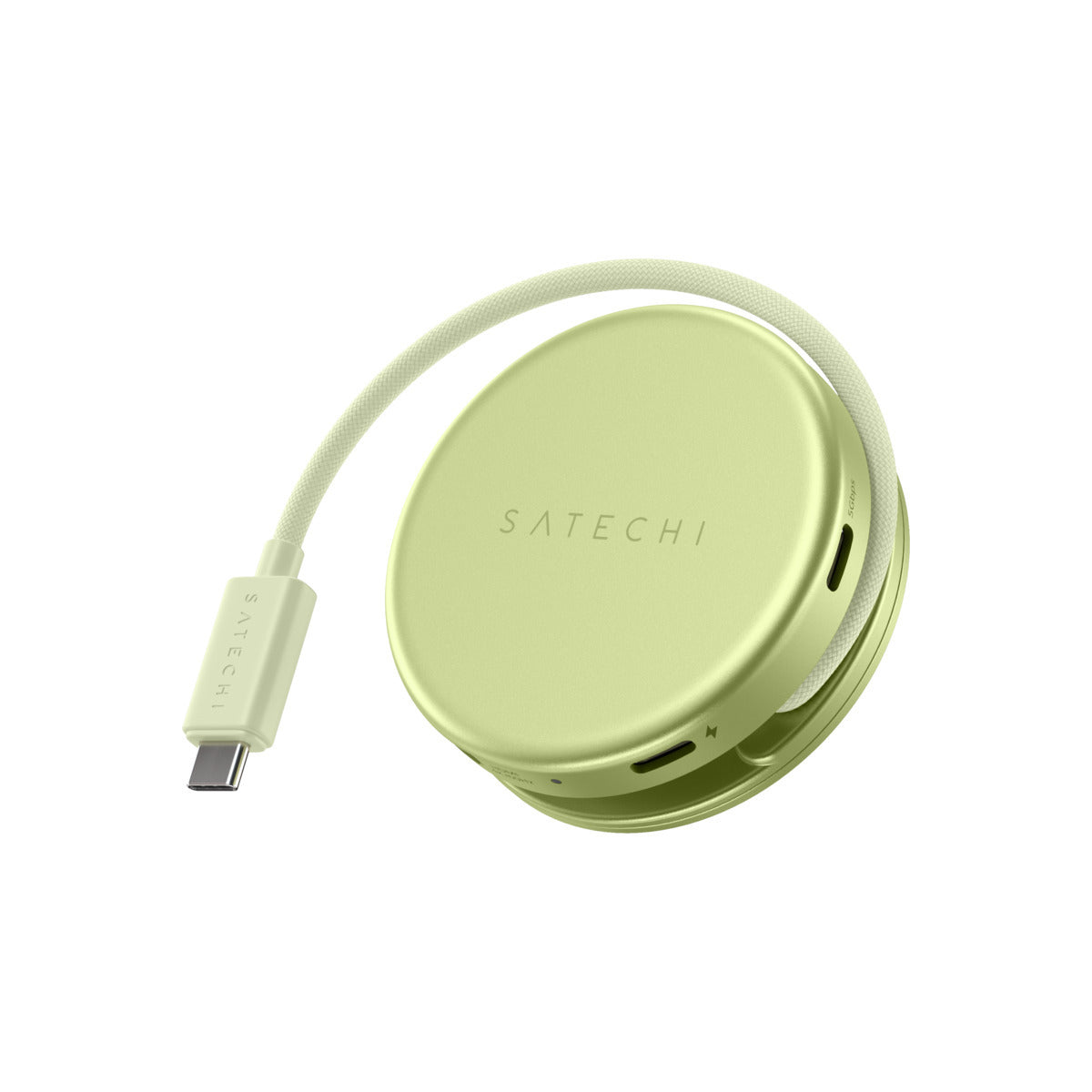 Satechi OntheGo 5-in-1 Multiport adaptér - citrusově žlutý