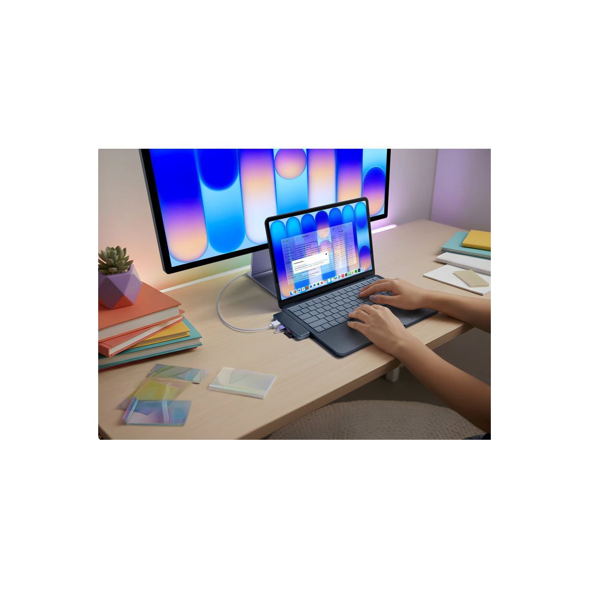 USB-C Snap Hub Satechi - indigo