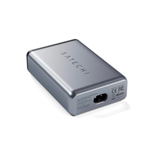 75W cestovní nabíječka Satechi Dual Type-C PD - vesmírně šedá