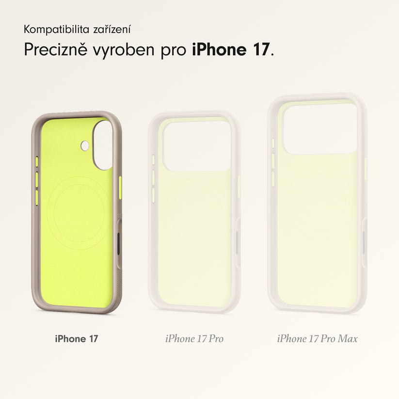 Odolný kryt pro iPhone 17 s Beats MagSafe a ovladačem fotoaparátu - alpsky šedý - iSTYLE CZ