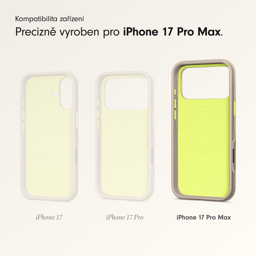 Odolný kryt pro iPhone 17 Pro Max Beats s MagSafe a ovladačem fotoaparátu - alpsky šedý - iSTYLE CZ