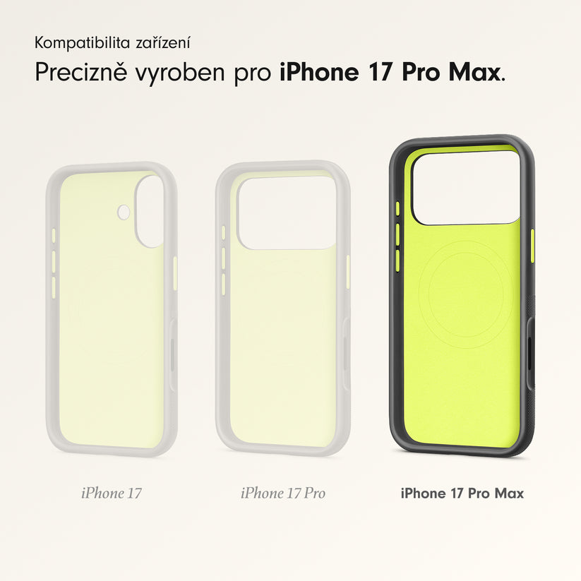 Odolný kryt pro iPhone 17 Pro Max Beats s MagSafe a ovladačem fotoaparátu - granitově šedý - iSTYLE CZ