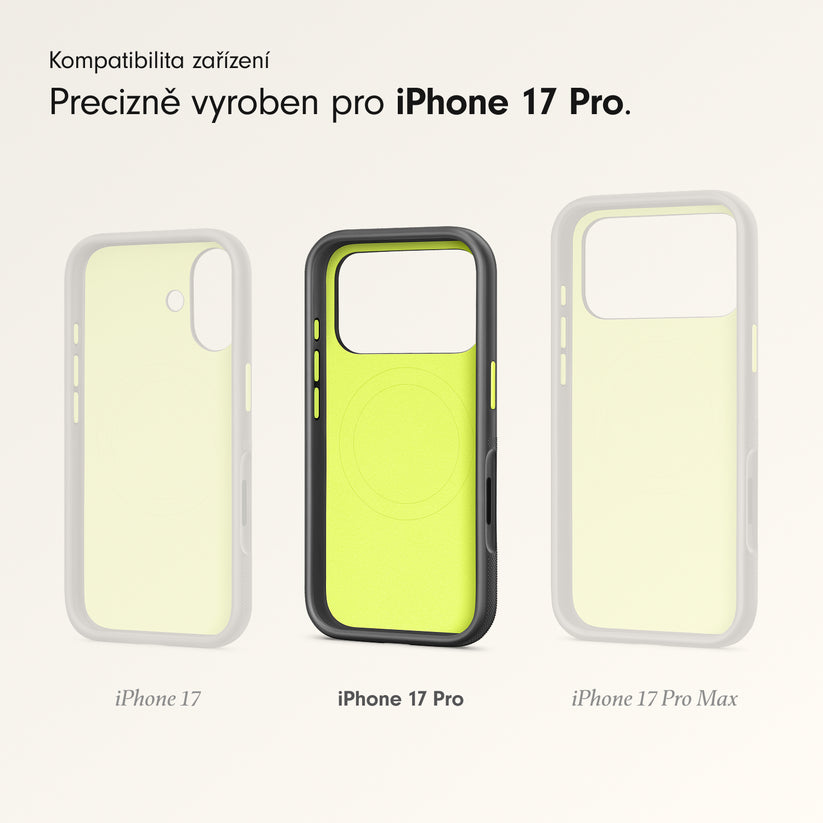 Odolný kryt pro iPhone 17 Beats Pro s MagSafe a ovladačem fotoaparátu - everest černý - iSTYLE CZ