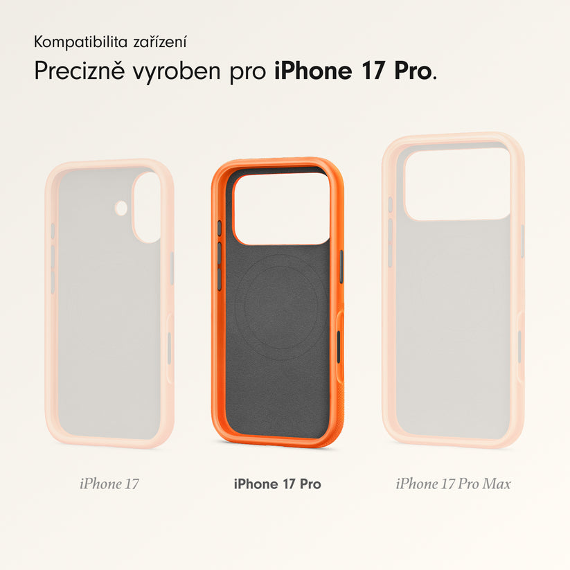 Odolný kryt pro iPhone 17 Pro Beats s MagSafe a ovladačem fotoaparátu - sierra oranžový - iSTYLE CZ