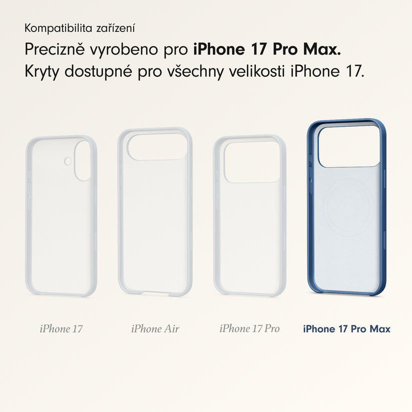 Kryt pro iPhone 17 Pro Max Beats s MagSafe a ovladačem fotoaparátu - hlubinně modrý - iSTYLE CZ
