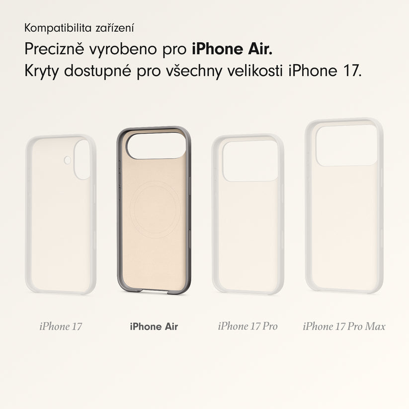 Kryt pro iPhone Air Beats s MagSafe a ovladačem fotoaparátu - granitově šedý - iSTYLE CZ