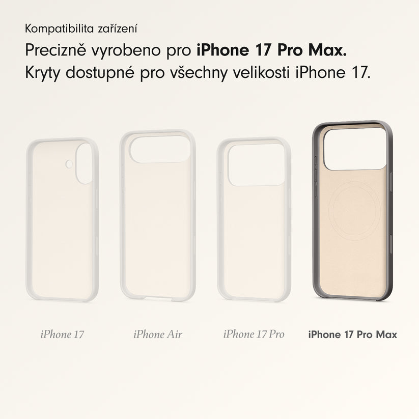 Kryt pro iPhone 17 Pro Max Beats s MagSafe a ovladačem fotoaparátu - granitově šedý - iSTYLE CZ