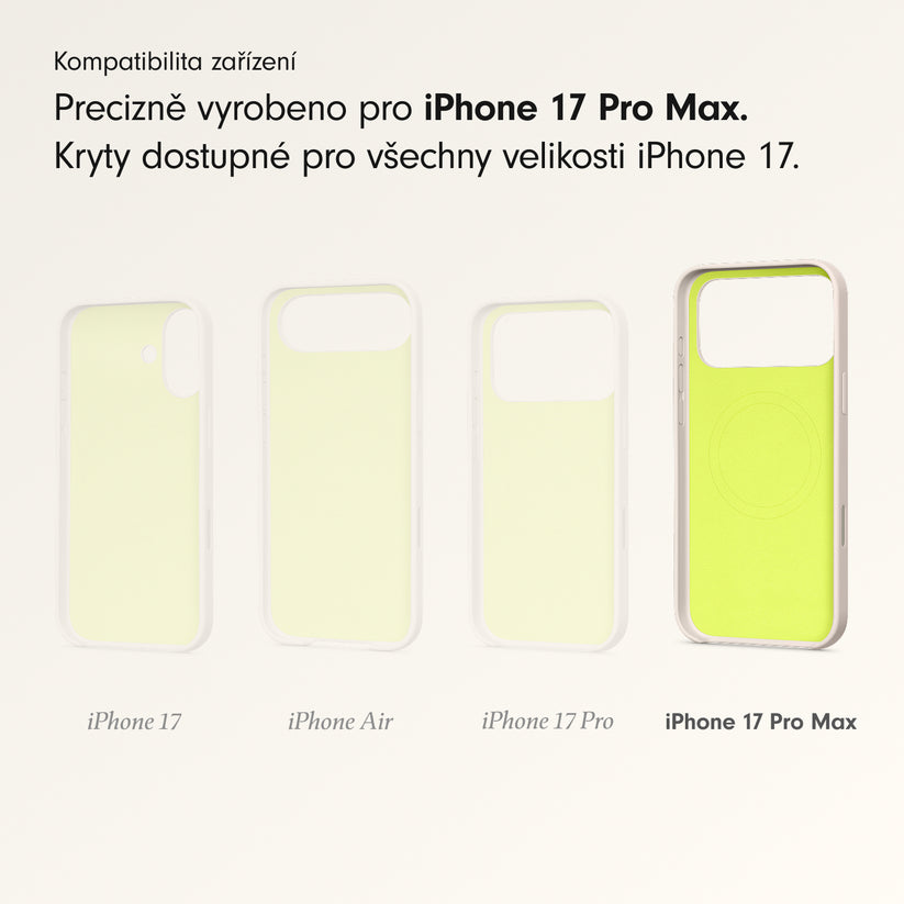 Kryt pro iPhone 17 Pro Max Beats s MagSafe a ovladačem fotoaparátu - vápencově šedý - iSTYLE CZ
