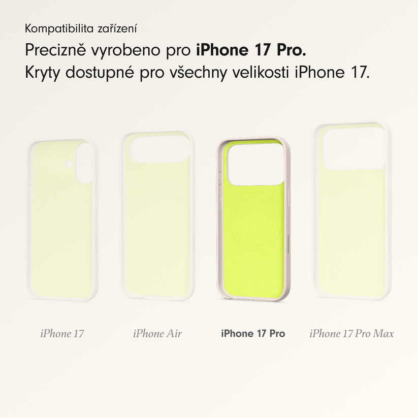 Kryt pro iPhone 17 Pro Beats s MagSafe a ovladačem fotoaparátu - vápencově šedý - iSTYLE CZ