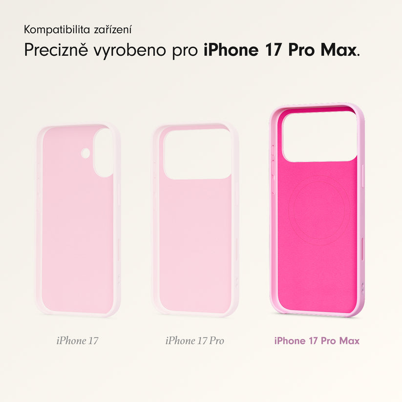 Kryt se stojánkem pro iPhone 17 Pro Max Beats s MagSafe a ovladačem fotoaparátu - oblázkově růžový - iSTYLE CZ