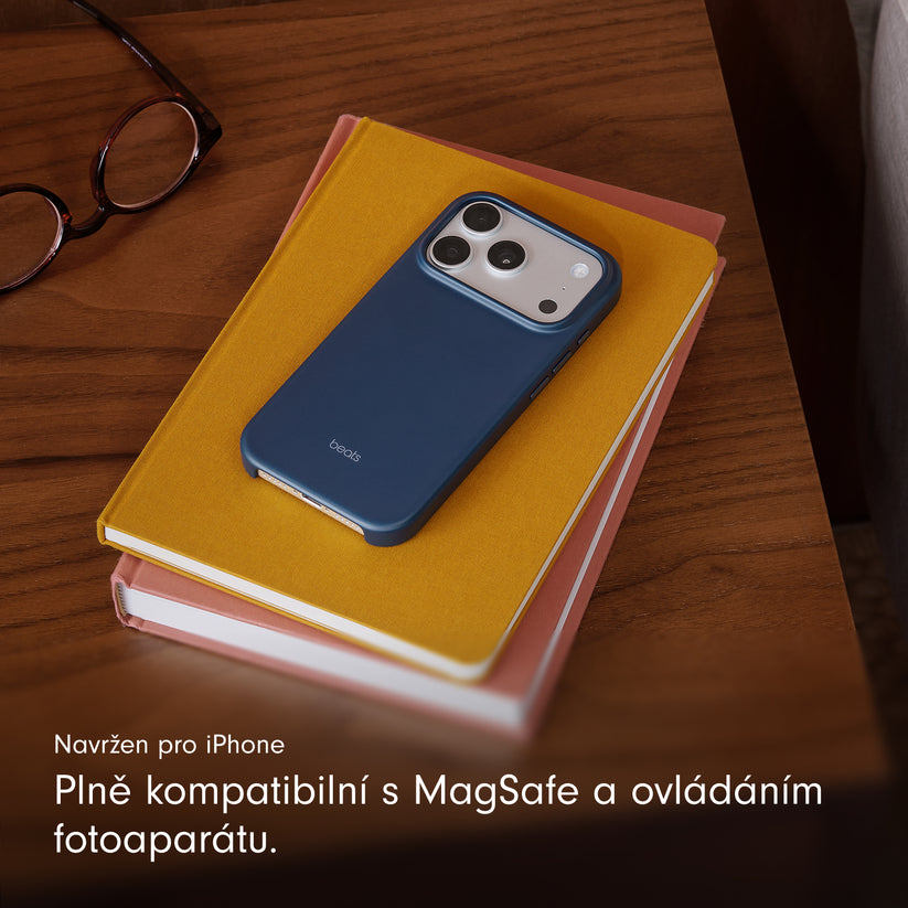 Kryt pro iPhone 17 Pro Beats s MagSafe a ovladačem fotoaparátu - hlubinně modrý - iSTYLE CZ