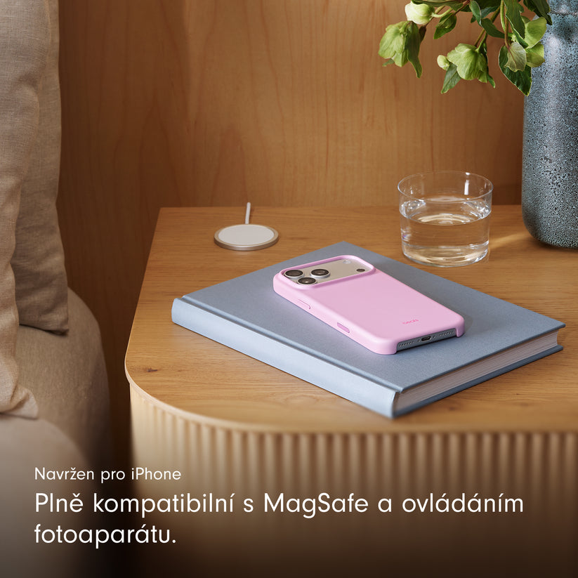 Kryt pro iPhone 17 Pro Max Beats s MagSafe a ovladačem fotoaparátu - oblázkově růžový - iSTYLE CZ