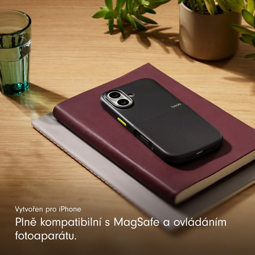 Odolný kryt pro iPhone 17 Beats s MagSafe a ovladačem fotoaparátu - everest černý - iSTYLE CZ