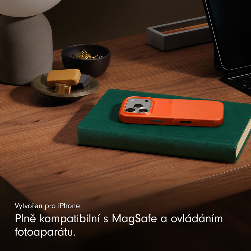 Odolný kryt pro iPhone 17 Pro Beats s MagSafe a ovladačem fotoaparátu - sierra oranžový - iSTYLE CZ