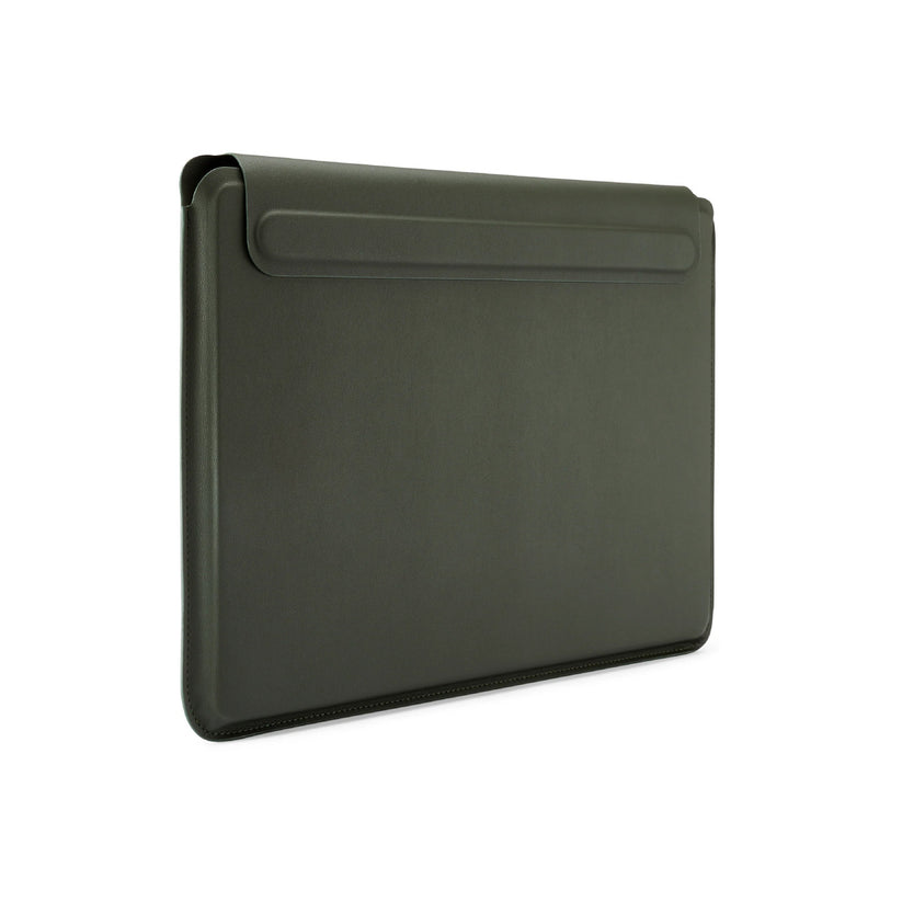 Obal pro MacBook 14" Pipetto Ultra Slim Sleeve - tmavě zelený - iSTYLE CZ