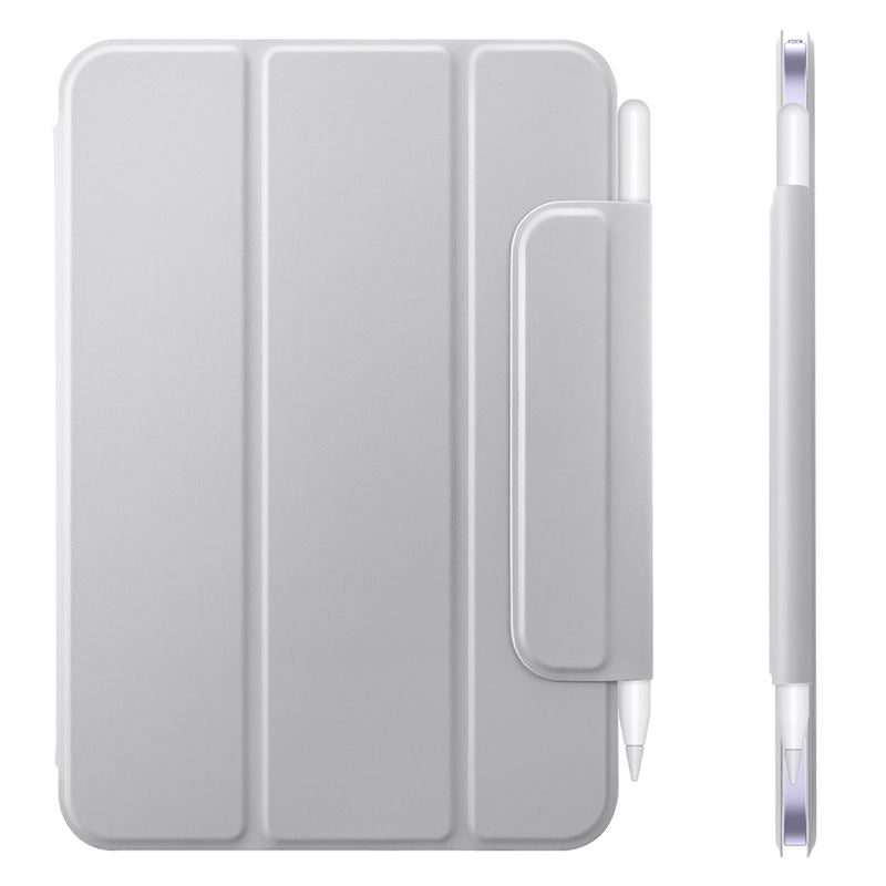 Pouzdro na iPad mini 6 ESR Rebound Magnetic - stříbrno šedé