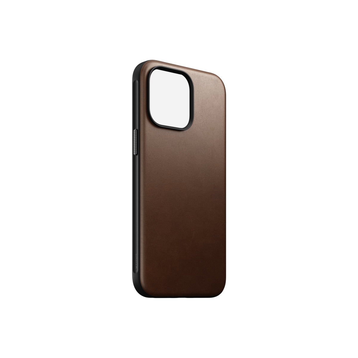 Kožený kryt pro iPhone 15 Pro Max Nomad Modern - hnědý - iSTYLE CZ