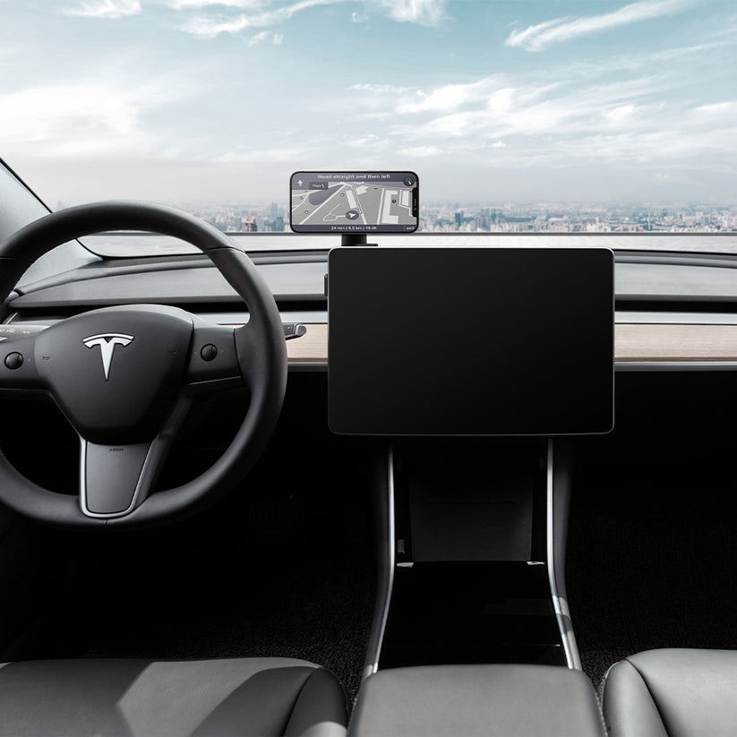 MagSafe držák Spigen Tesla OneTap MagFit Car Mount - černý - iSTYLE CZ
