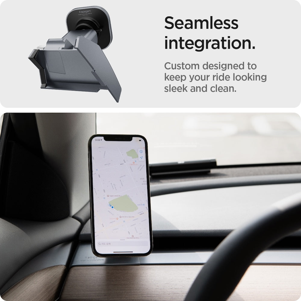 MagSafe držák Spigen Tesla OneTap MagSafe Car Mount - černá - iSTYLE CZ