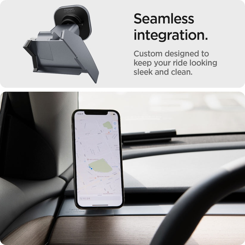 MagSafe držák Spigen Tesla OneTap MagSafe Car Mount - černá - iSTYLE CZ