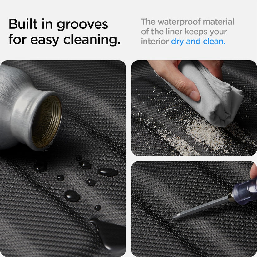 Podložka do kufru zadní Spigen Tesla Car Mat Rear Trunk - černá - iSTYLE CZ