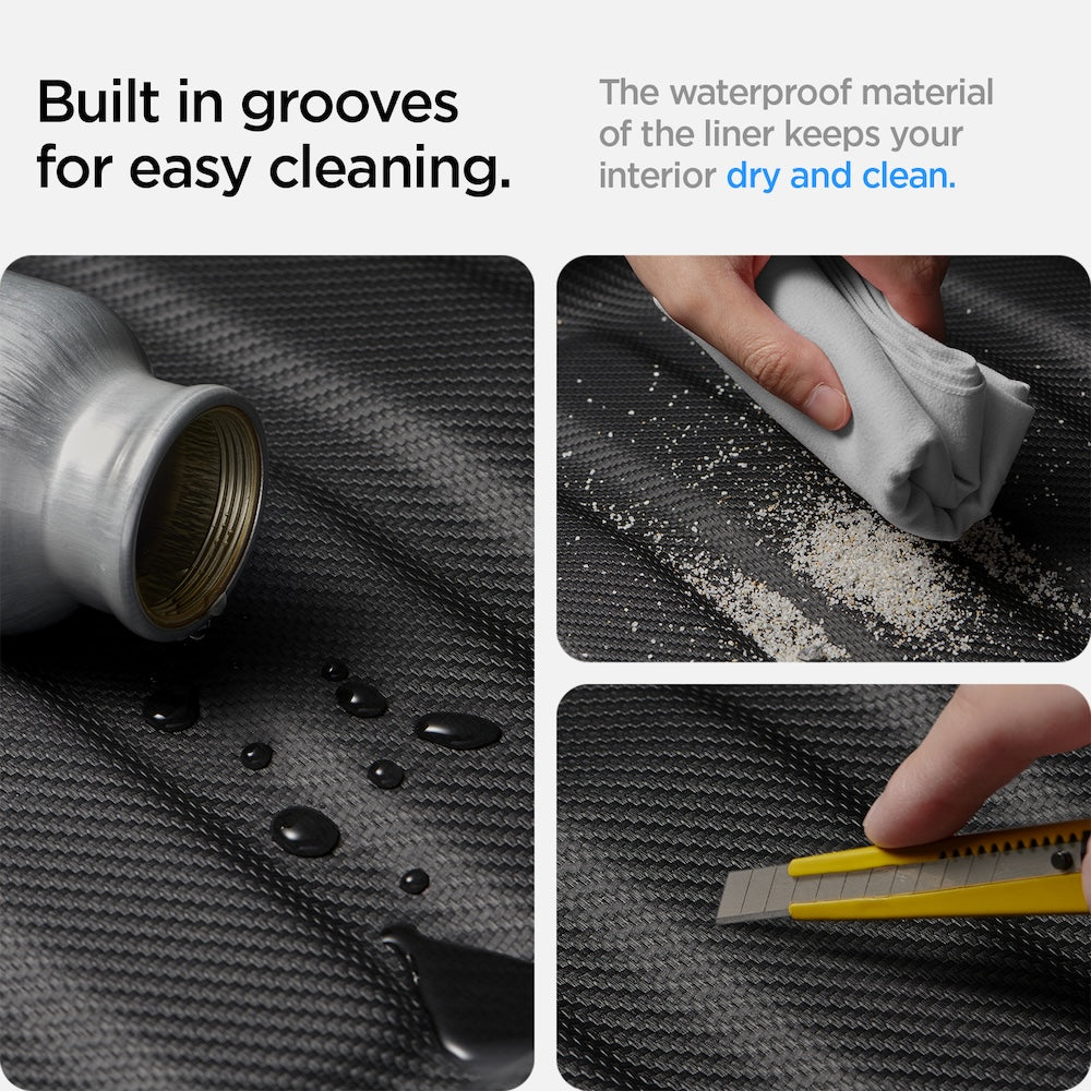 Podložka do kufru přední Spigen Tesla Car Mat Front Trunk - černá - iSTYLE CZ