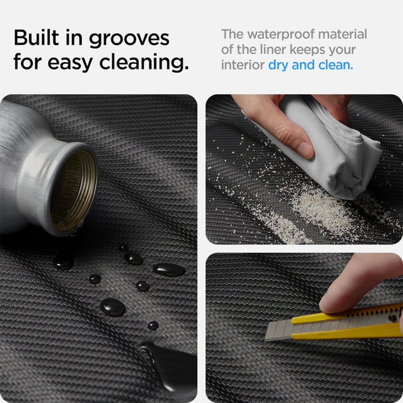 Podložka do kufru přední Spigen Tesla Car Mat Front Trunk - černá - iSTYLE CZ