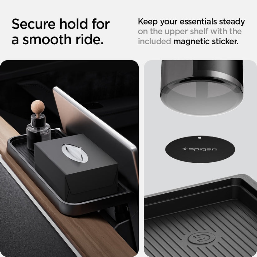 Organizér Spigen Tesla Under Screen Storage Organize - černý - iSTYLE CZ