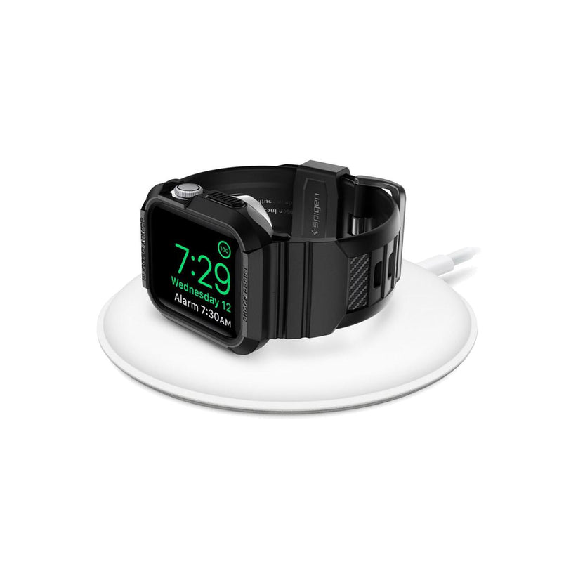 Řemínek pro Apple Watch 30/40/41 mm Spigen Rugged Armor Pro - černá - iSTYLE CZ