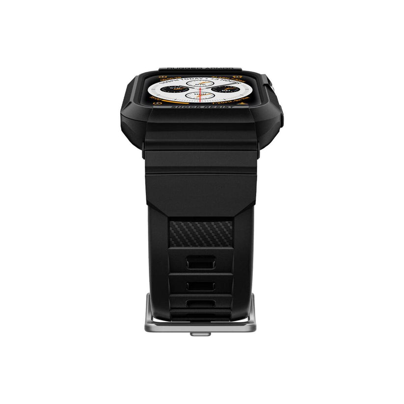 Řemínek pro Apple Watch 30/40/41 mm Spigen Rugged Armor Pro - černá - iSTYLE CZ