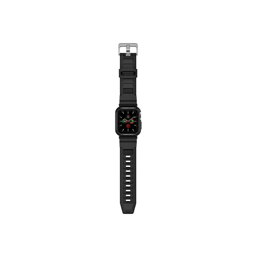 Řemínek pro Apple Watch 30/40/41 mm Spigen Rugged Armor Pro - černá - iSTYLE CZ