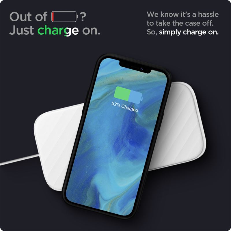 Kryt na iPhone 12 a 12 Pro Spigen Thin Fit - černý