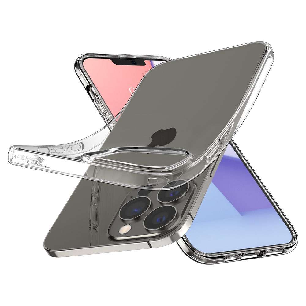 Kryt na iPhone 13 Pro Max Spigen Crystal Flex - průhledný - iSTYLE CZ