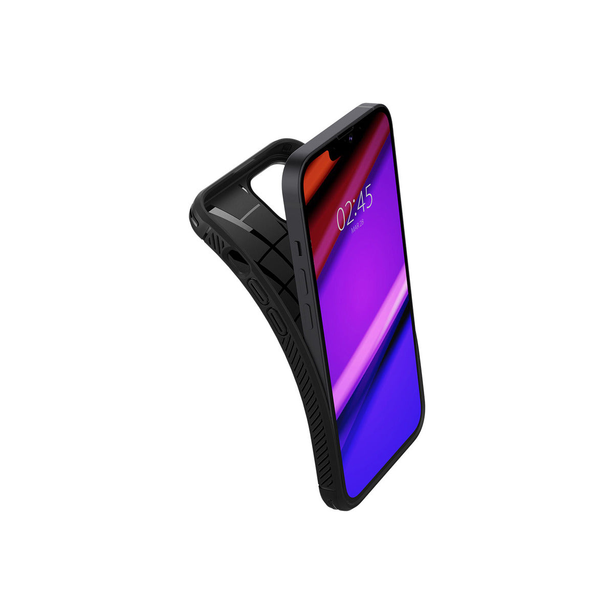 Kryt na iPhone 13 mini Spigen Rugged Armor - černý