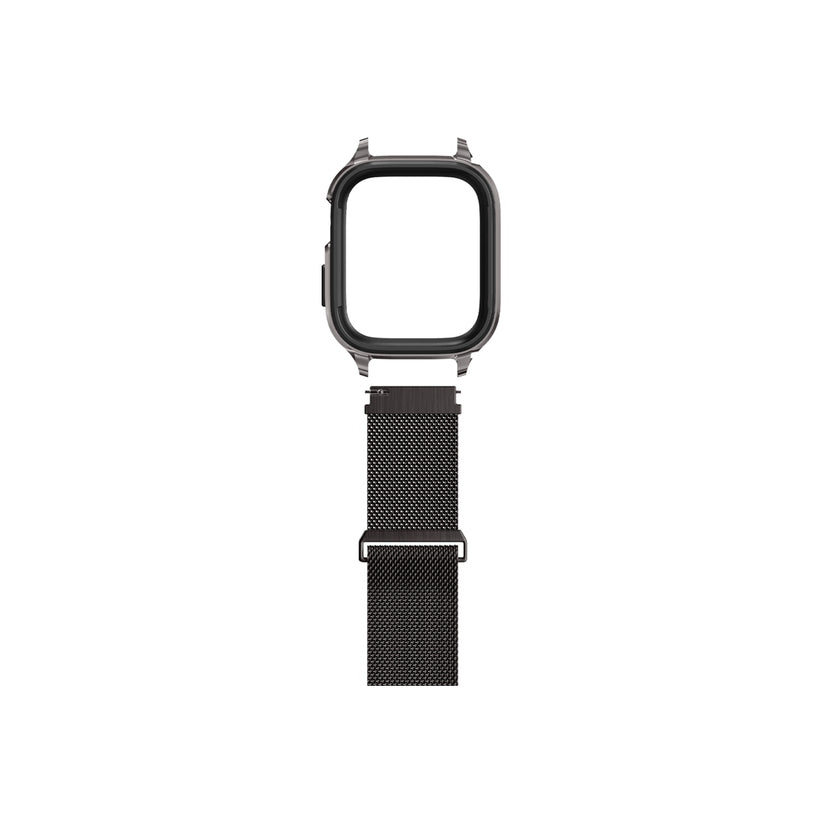 Řemínek pro Apple Watch 42/44/45/49 mm Spigen Metal Fit Pro - šedý - iSTYLE CZ