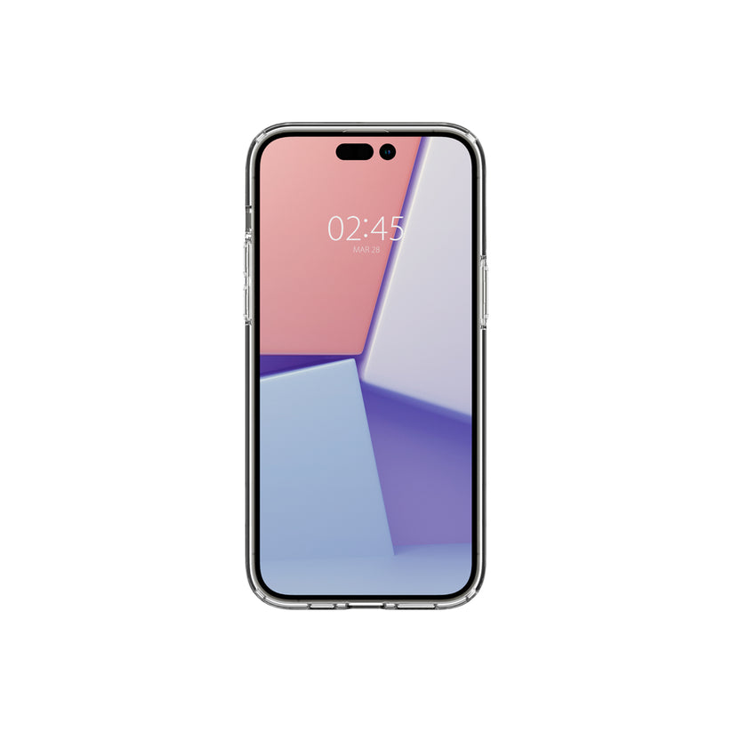 MagSafe kryt na iPhone 14 Pro Max Spigen Crystal Hybrid Mag - bílý - iSTYLE CZ