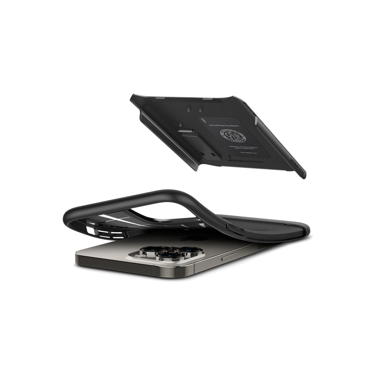 Kryt na iPhone 14 Pro Spigen Slim Armor - matně černý