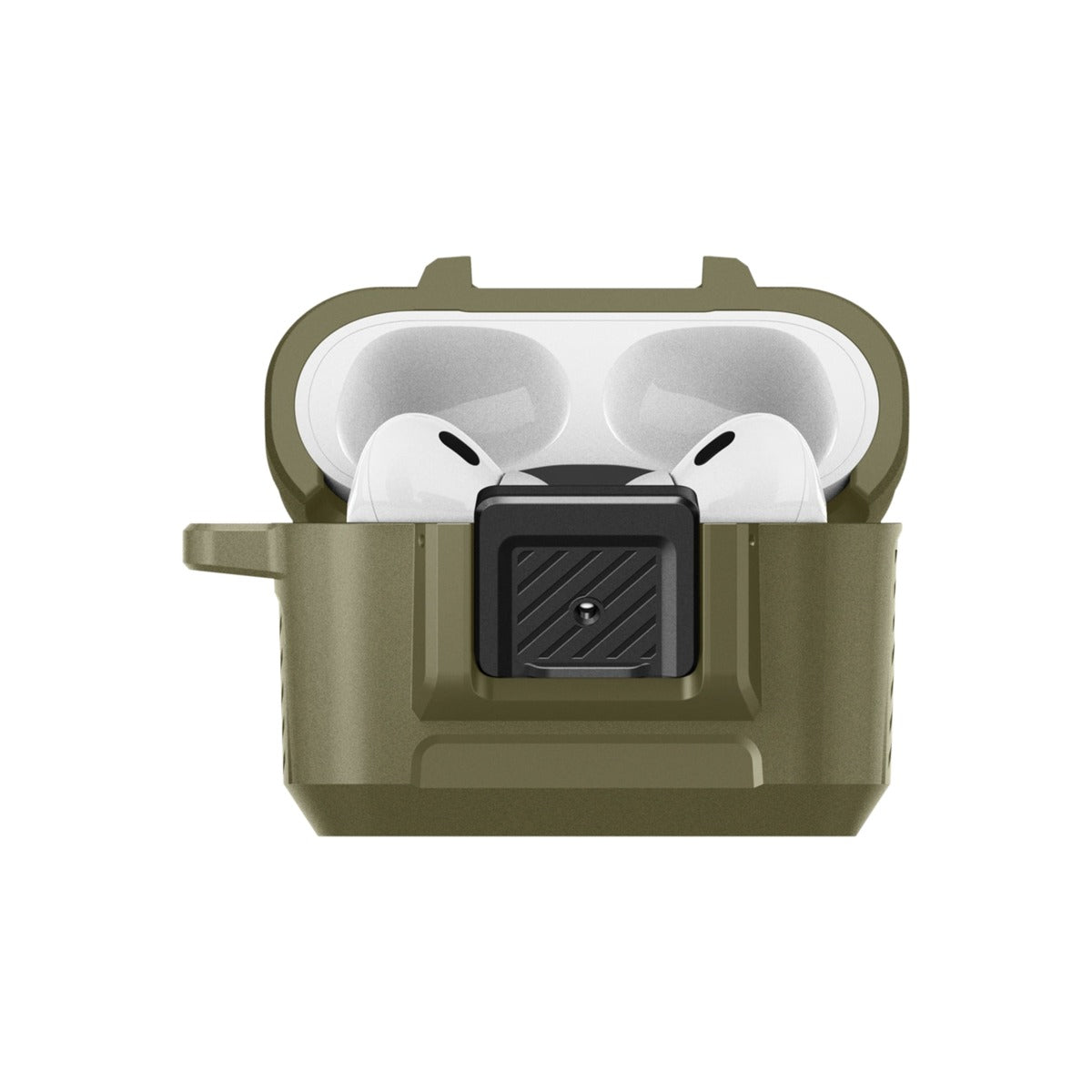 Obal pro AirPods Pro 2. gen Spigen Lock Fit - zelený - iSTYLE CZ