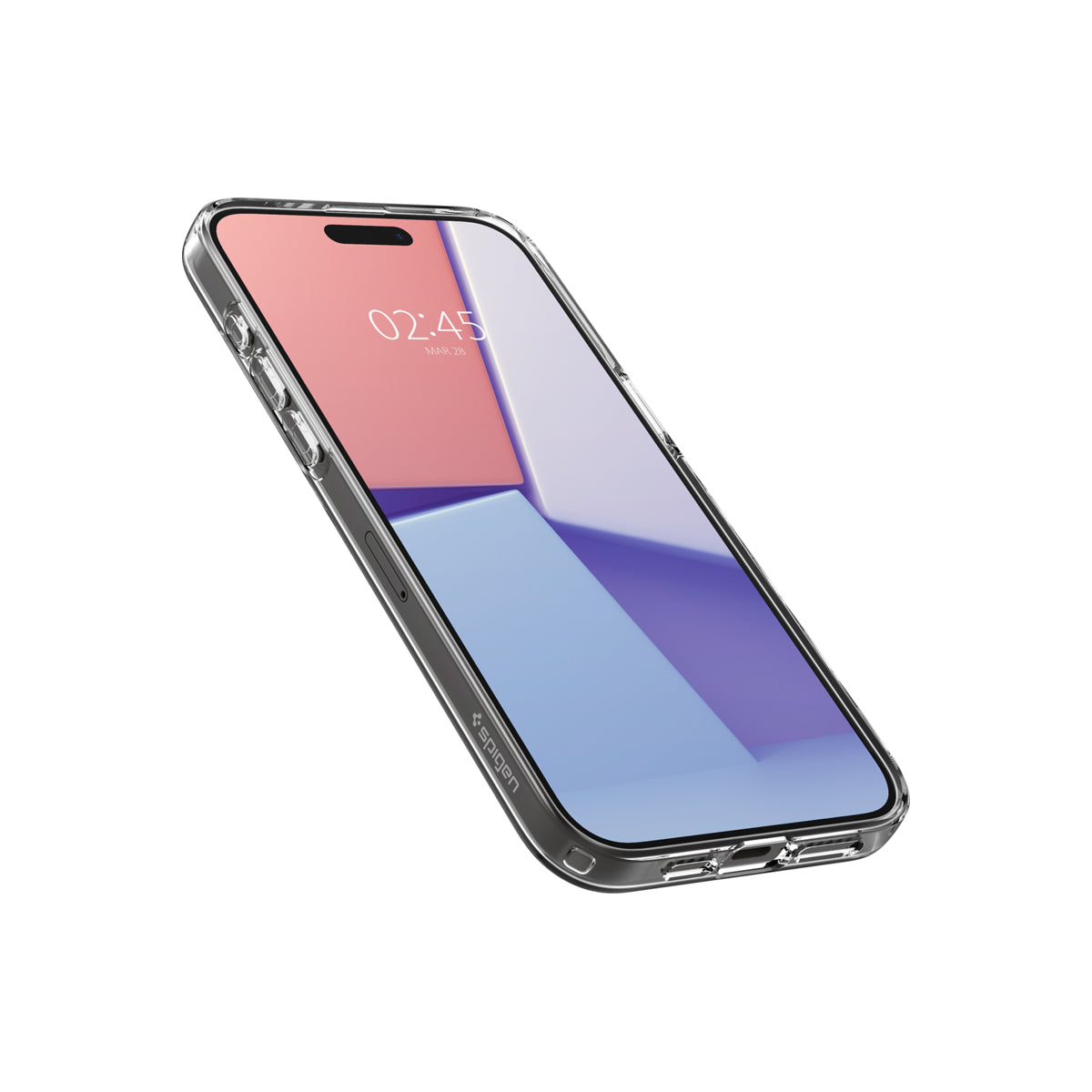 Kryt pro iPhone 15 Pro Max Spigen Crystal Flex - černý - iSTYLE CZ
