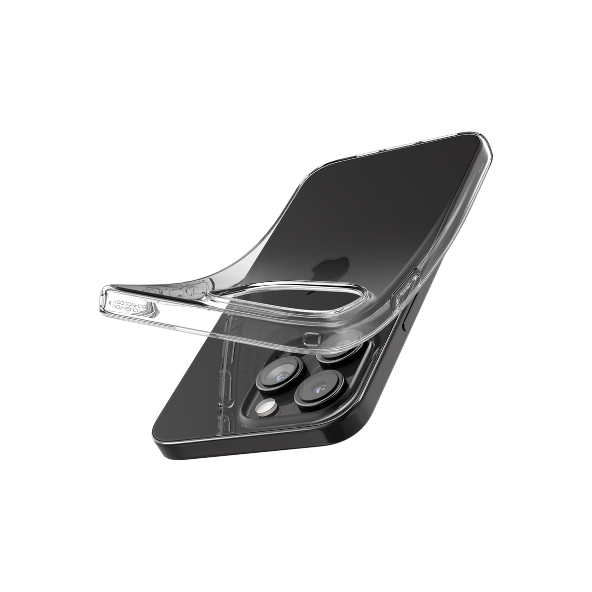 Kryt pro iPhone 15 Pro Max Spigen Crystal Flex - černý - iSTYLE CZ