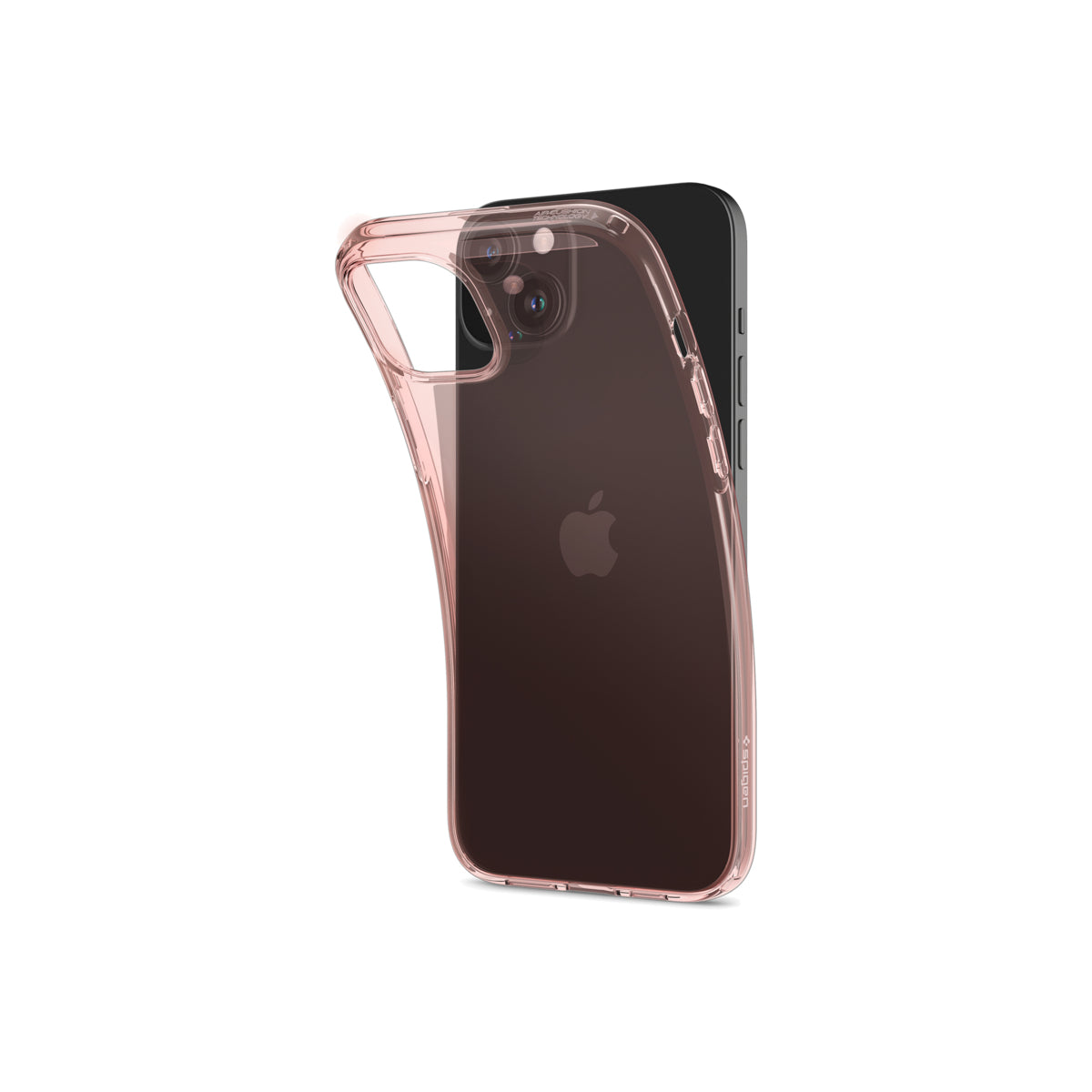 Kryt pro iPhone 15 Plus Spigen Crystal Flex - růžový - iSTYLE CZ