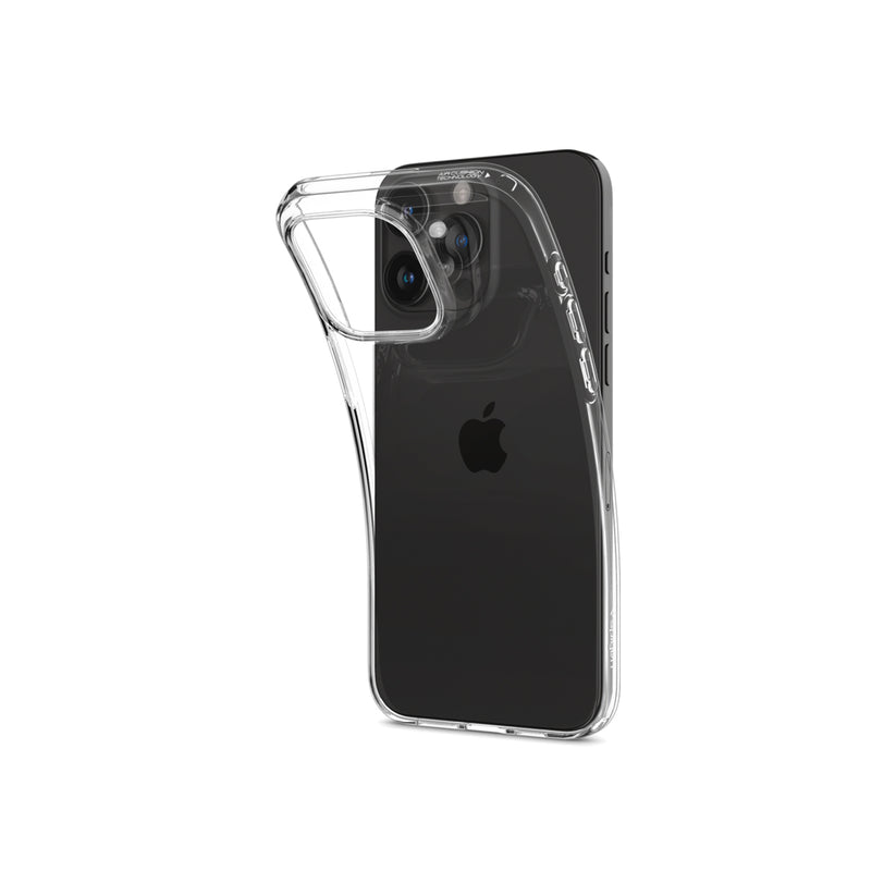 Kryt pro iPhone 15 Pro Spigen Crystal Flex - černý - iSTYLE CZ