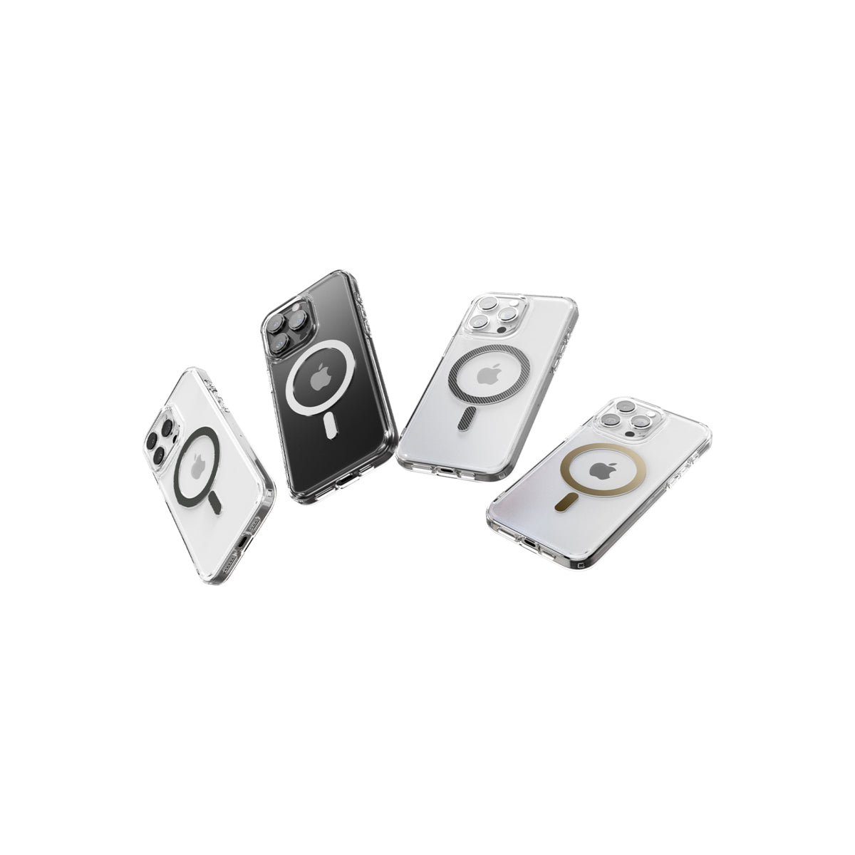 Kryt pro iPhone 15 Pro Max Spigen Crystal Hybrid MagSafe - bílý - iSTYLE CZ