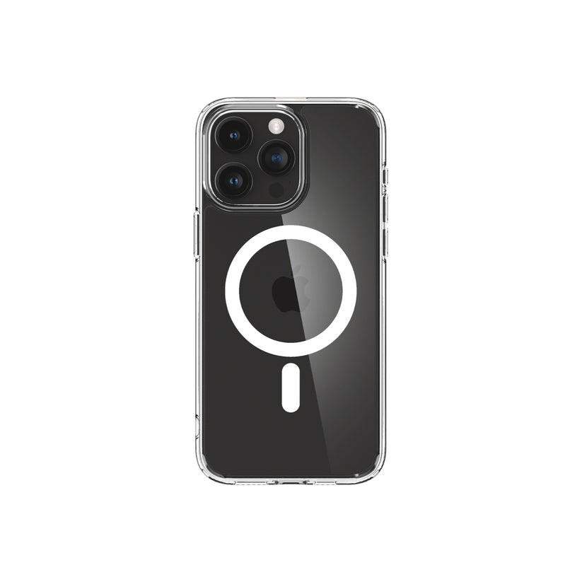 Kryt pro iPhone 15 Pro Max Spigen Crystal Hybrid MagSafe - bílý - iSTYLE CZ