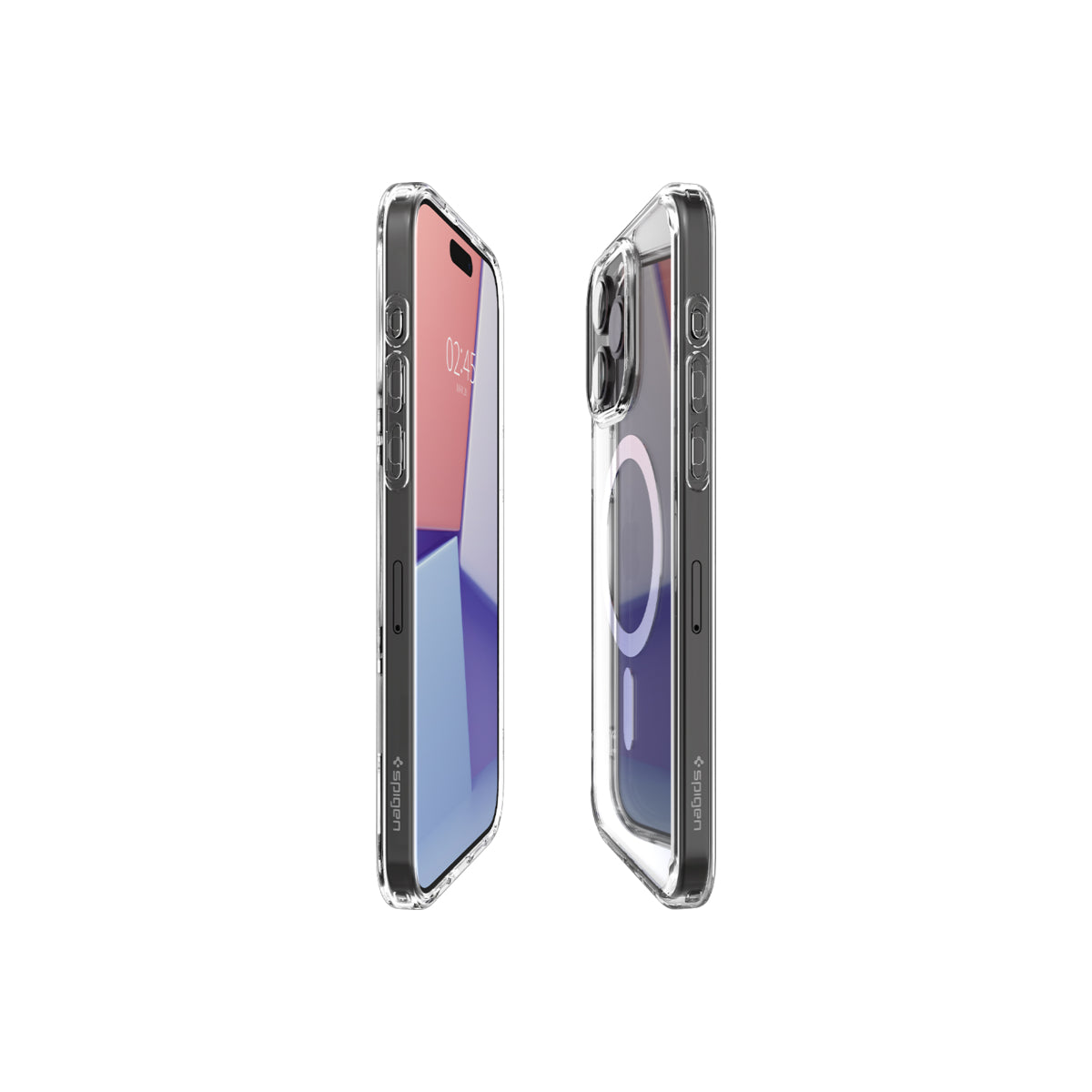 Kryt pro iPhone 15 Pro Max Spigen Crystal Hybrid MagSafe - bílý - iSTYLE CZ