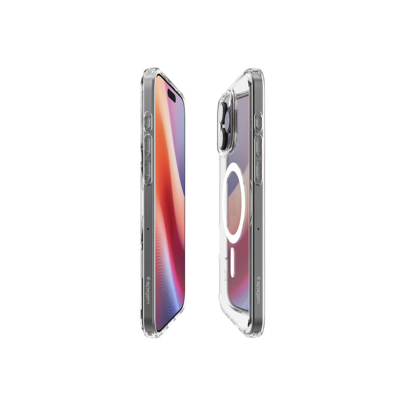 Kryt pro iPhone 16 Pro Spigen Crystal Hybrid MagSafe - bílý - iSTYLE CZ